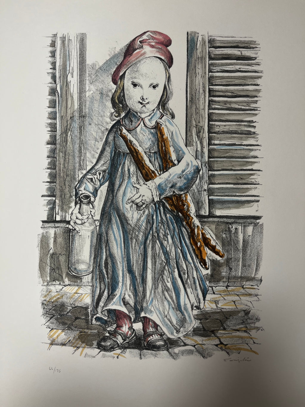 Léonard Tsuguharu Foujita - Le Matin 1956