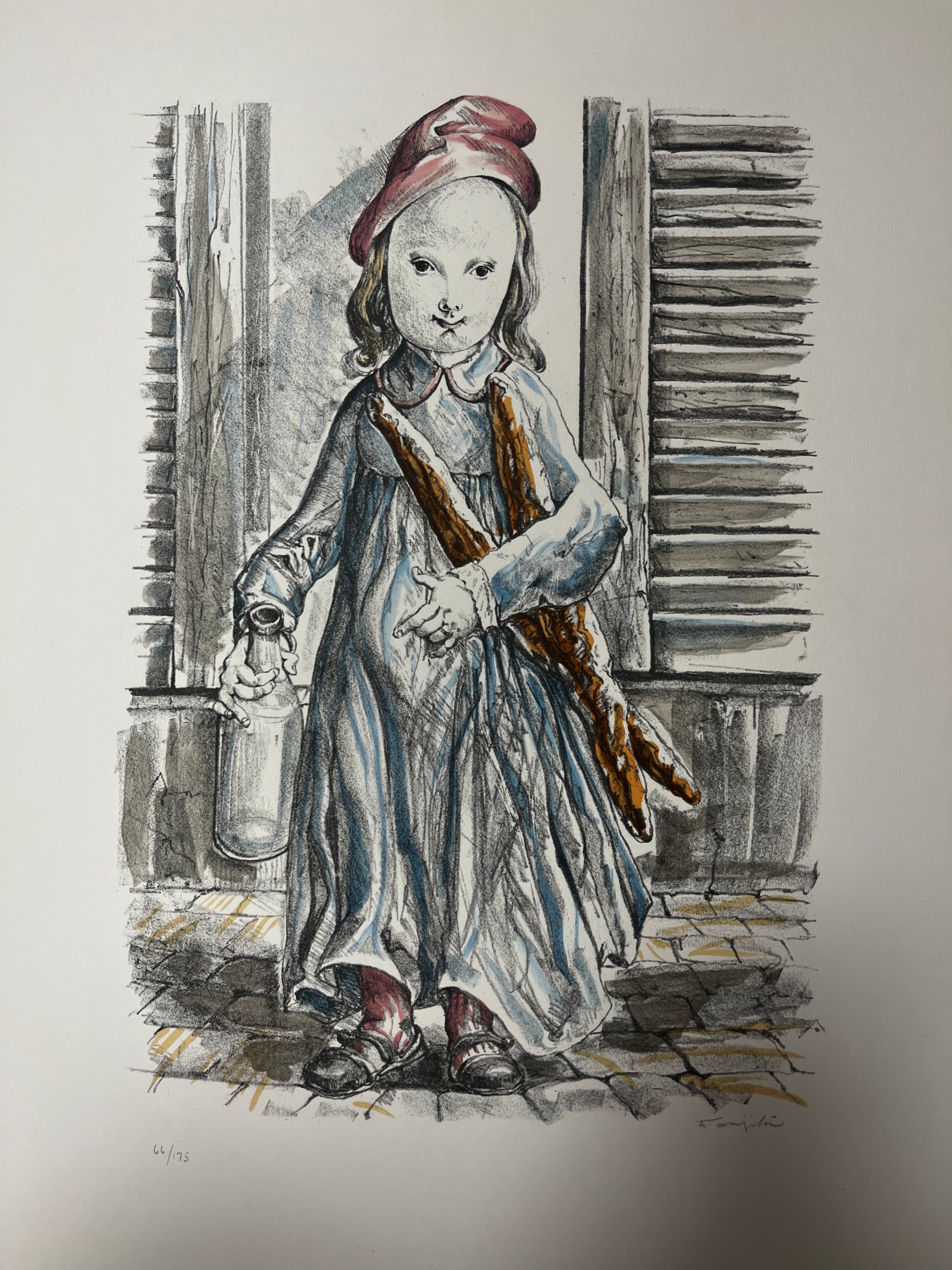 Léonard Tsuguharu Foujita - Le Matin 1956
