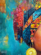 Ansou Niabaly – La grâce aux couleurs vibrantes