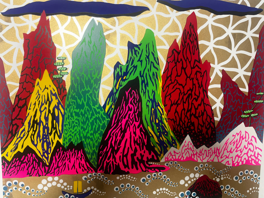 Yayoi Kusama - The Yangtze River 1990