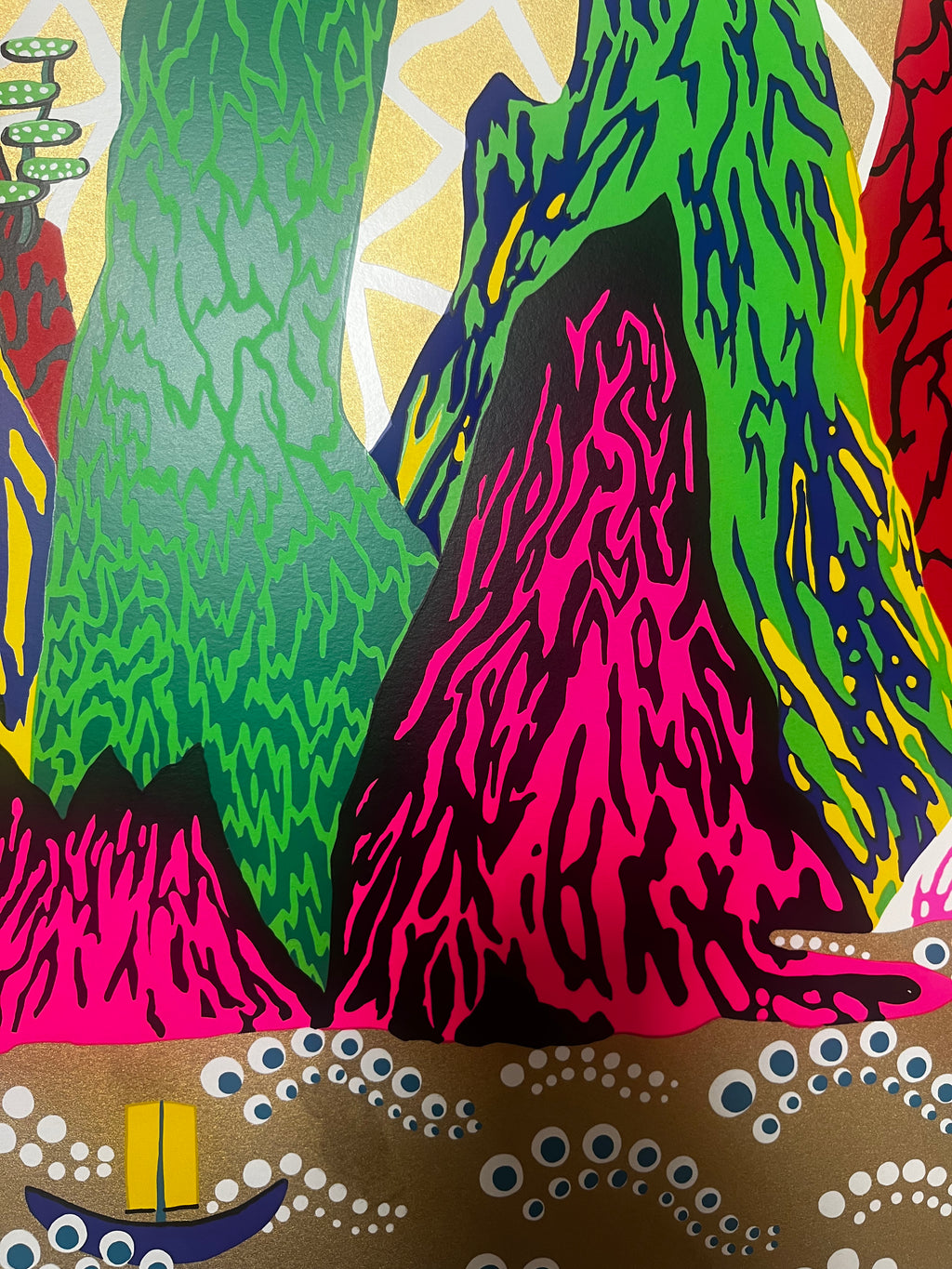 Yayoi Kusama - The Yangtze River 1990