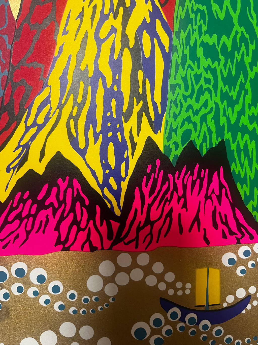 Yayoi Kusama - The Yangtze River 1990