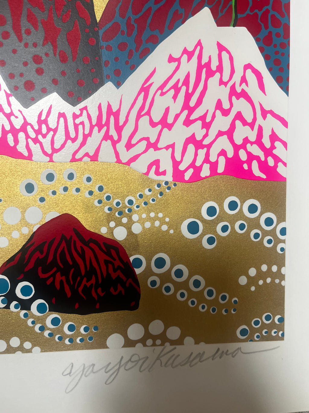Yayoi Kusama - The Yangtze River 1990