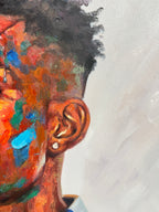 Ansou Niabaly – La grâce aux couleurs vibrantes