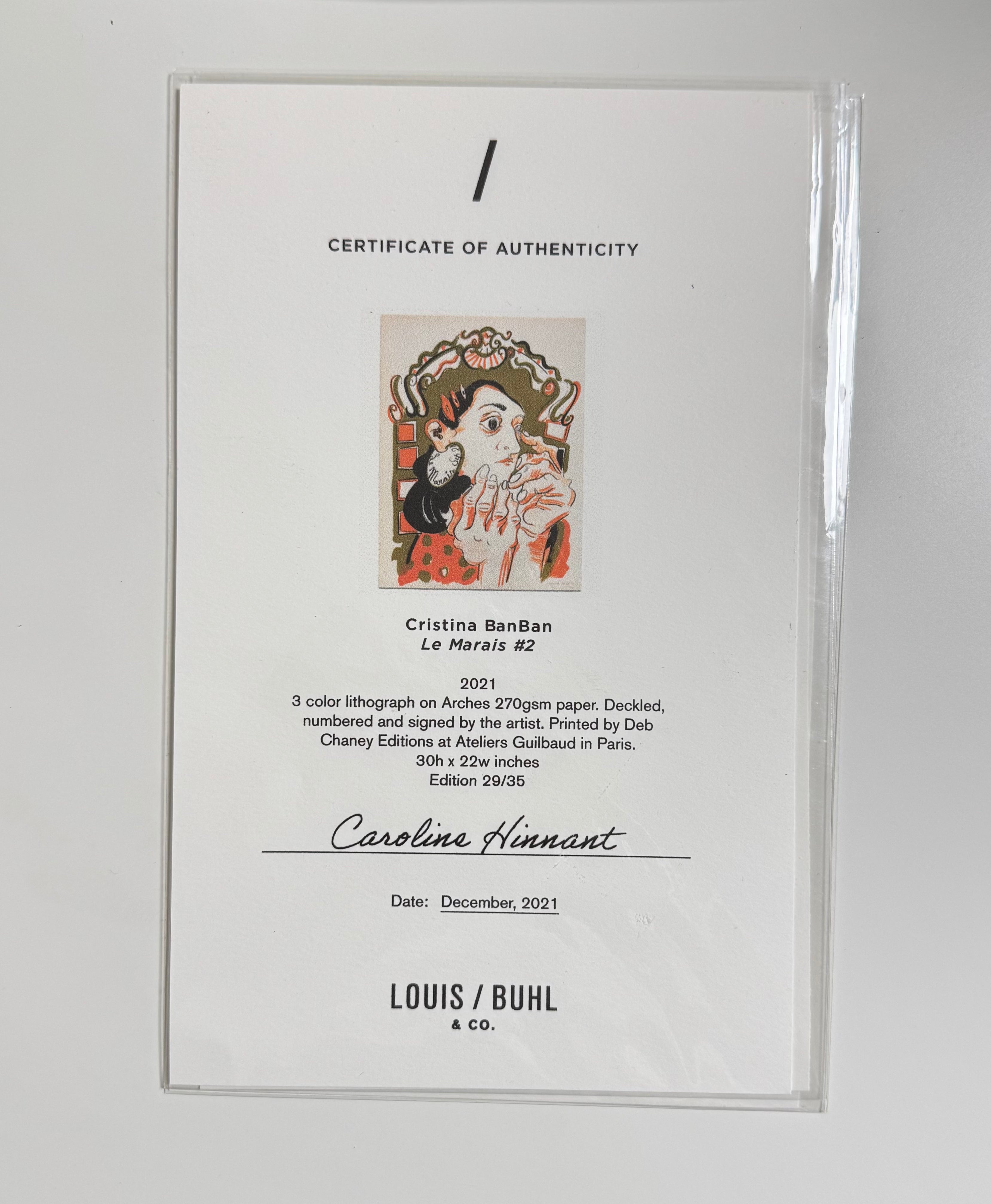 Cristina BanBan - Le Marais #2 (2022) | Édition limitée