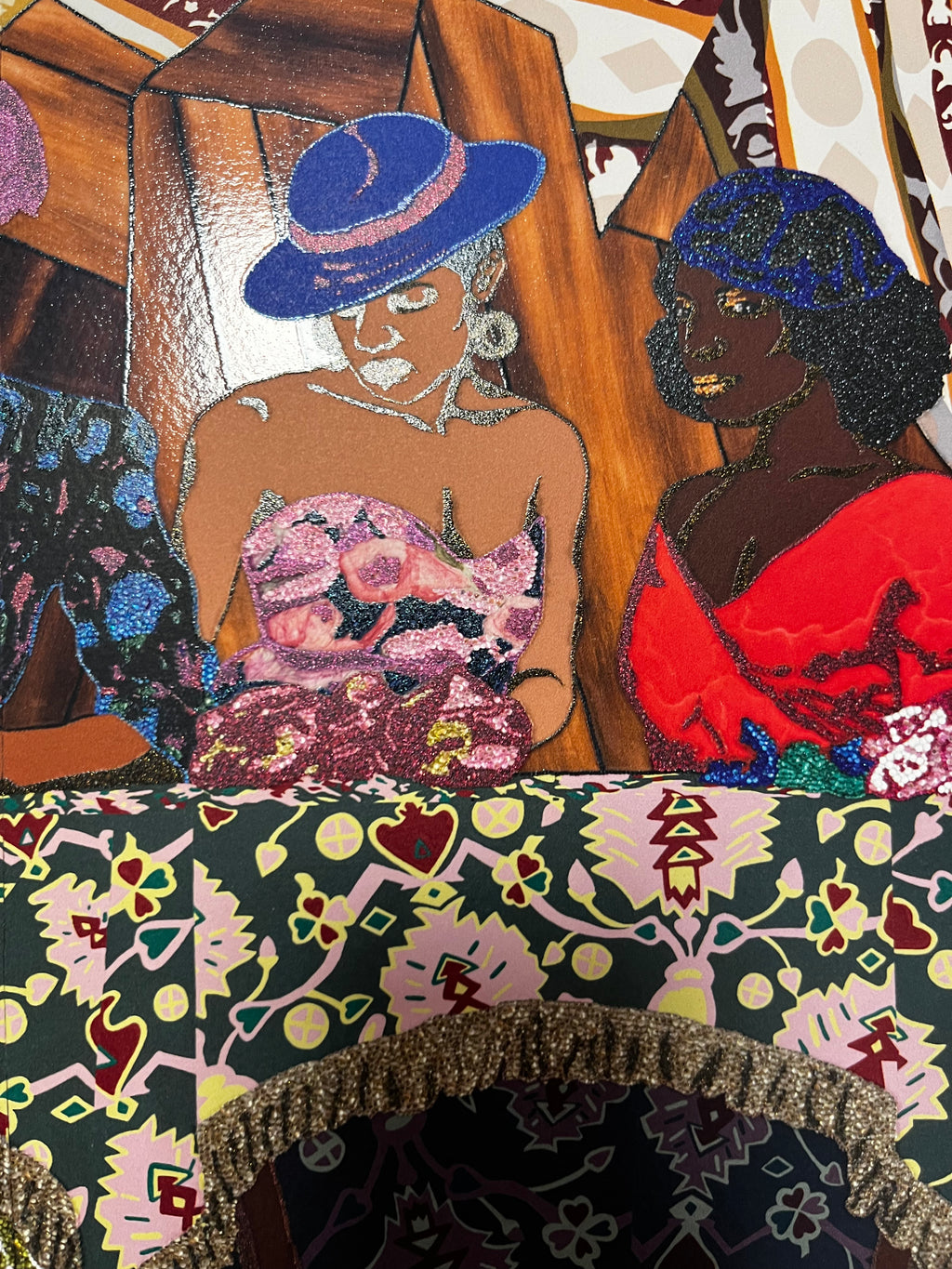 Mickalene Thomas – Girlfriends & Lovers