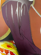 Mickalene Thomas – Portrait of Qusuquzah #8