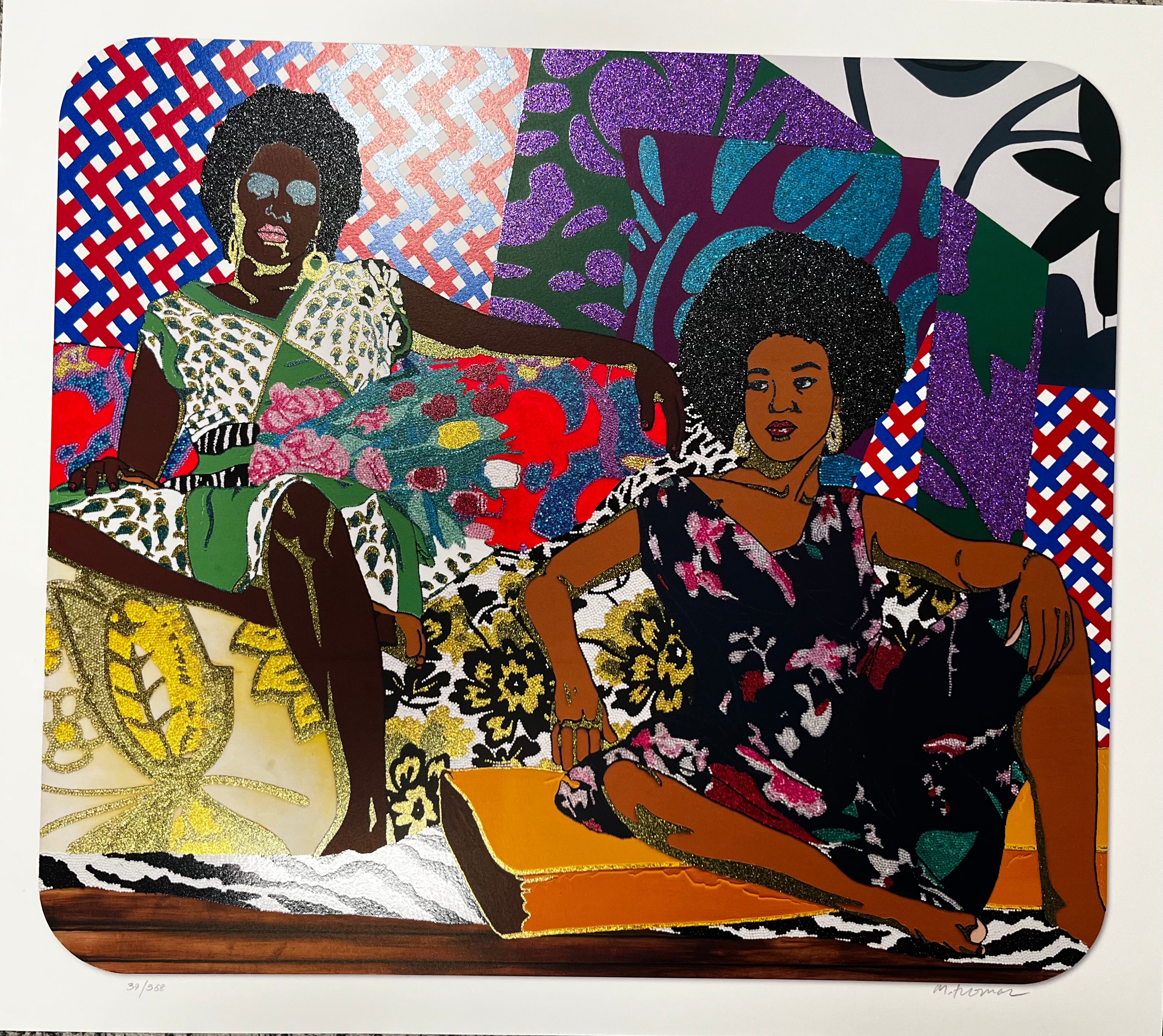Mickalene Thomas – A Moment's Pleasure #2