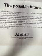 Daniel Arsham - Affiche publicitaire fictive - 250 GT California | Édition limitée