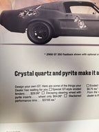 Daniel Arsham - Affiche publicitaire fictive - Mustang 350 GT | Édition limitée