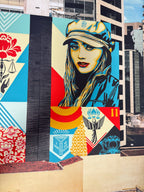 Shepard Fairey - Carga Frágil Mural (2023) I Édition Limitée