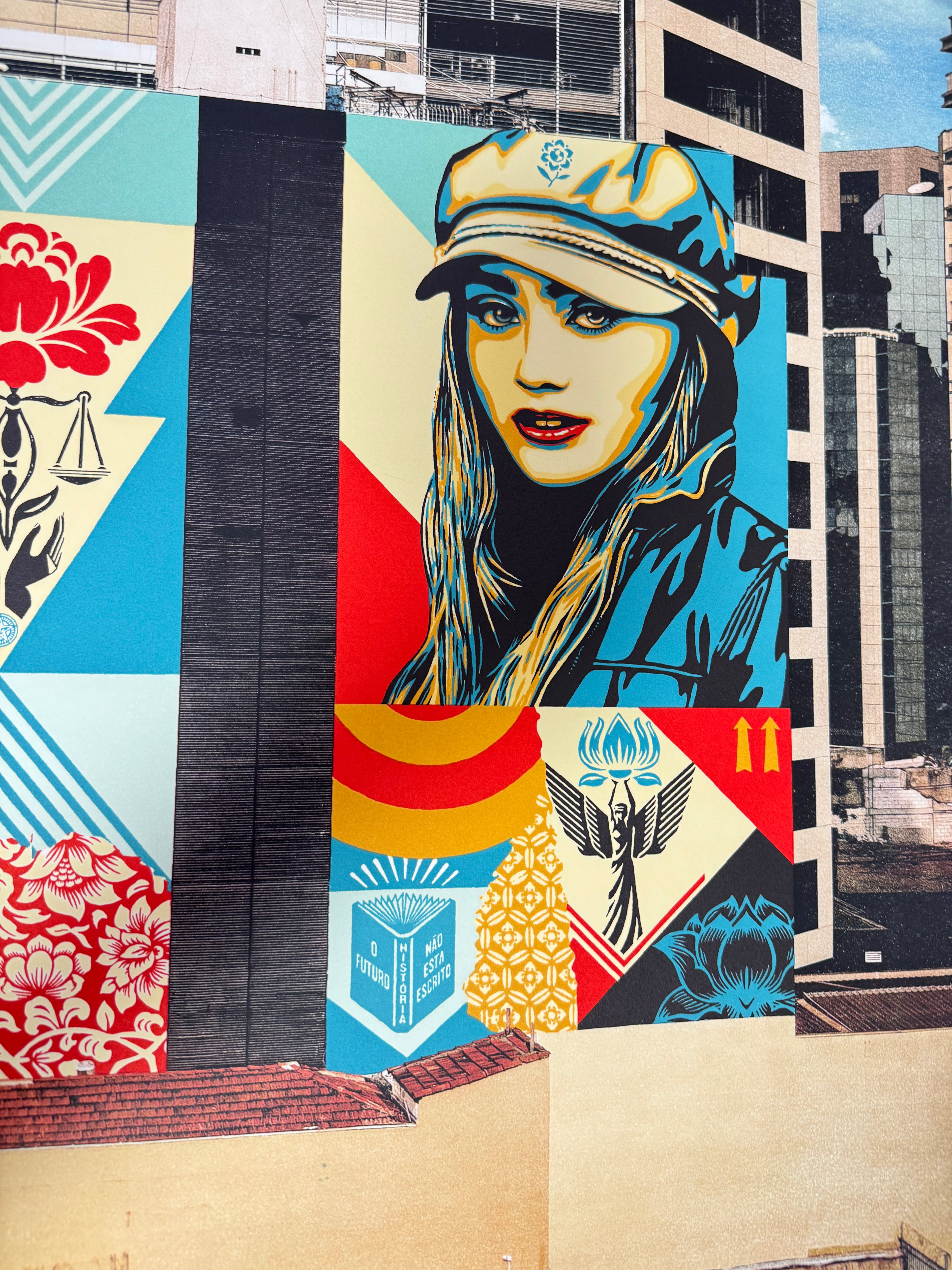 Shepard Fairey - Carga Frágil Mural (2023) I Édition Limitée