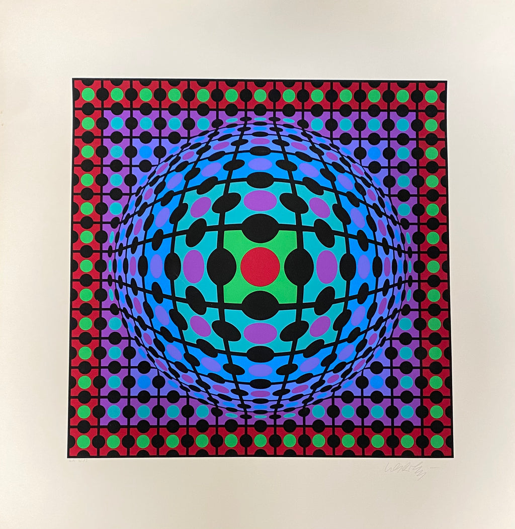 Victor Vasarely - Procion-3 (1977) I Limited Edition