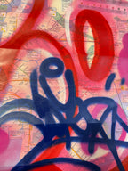 COPE2 – Unique Original Artwork on Map