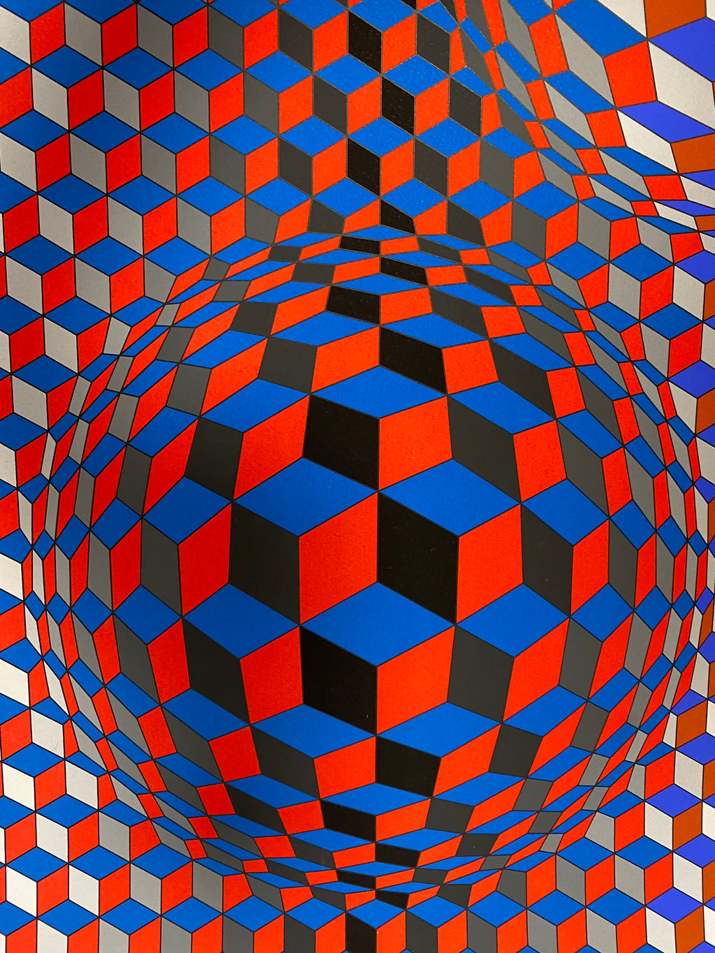 Victor Vasarely - Conjonction (1987) I Limited Edition