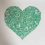 Mr Doodle - Pop Heart Bug Embrace (2021) I Limited Edition