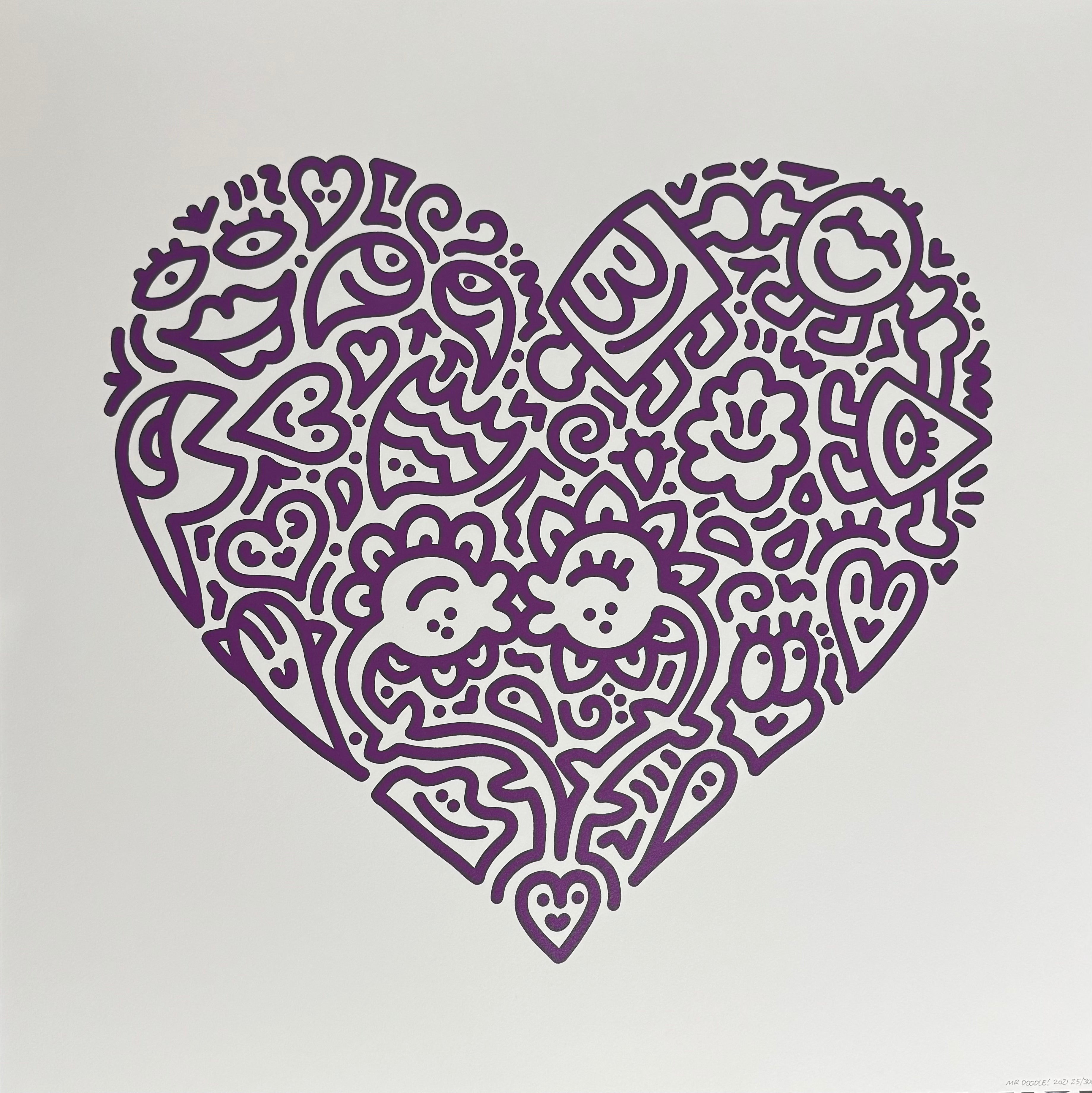 Mr Doodle, Pop Heart, Flower Warmth (2021)