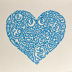 Mr Doodle - Pop Heart Lovers Cuddle (2021) I Limited Edition