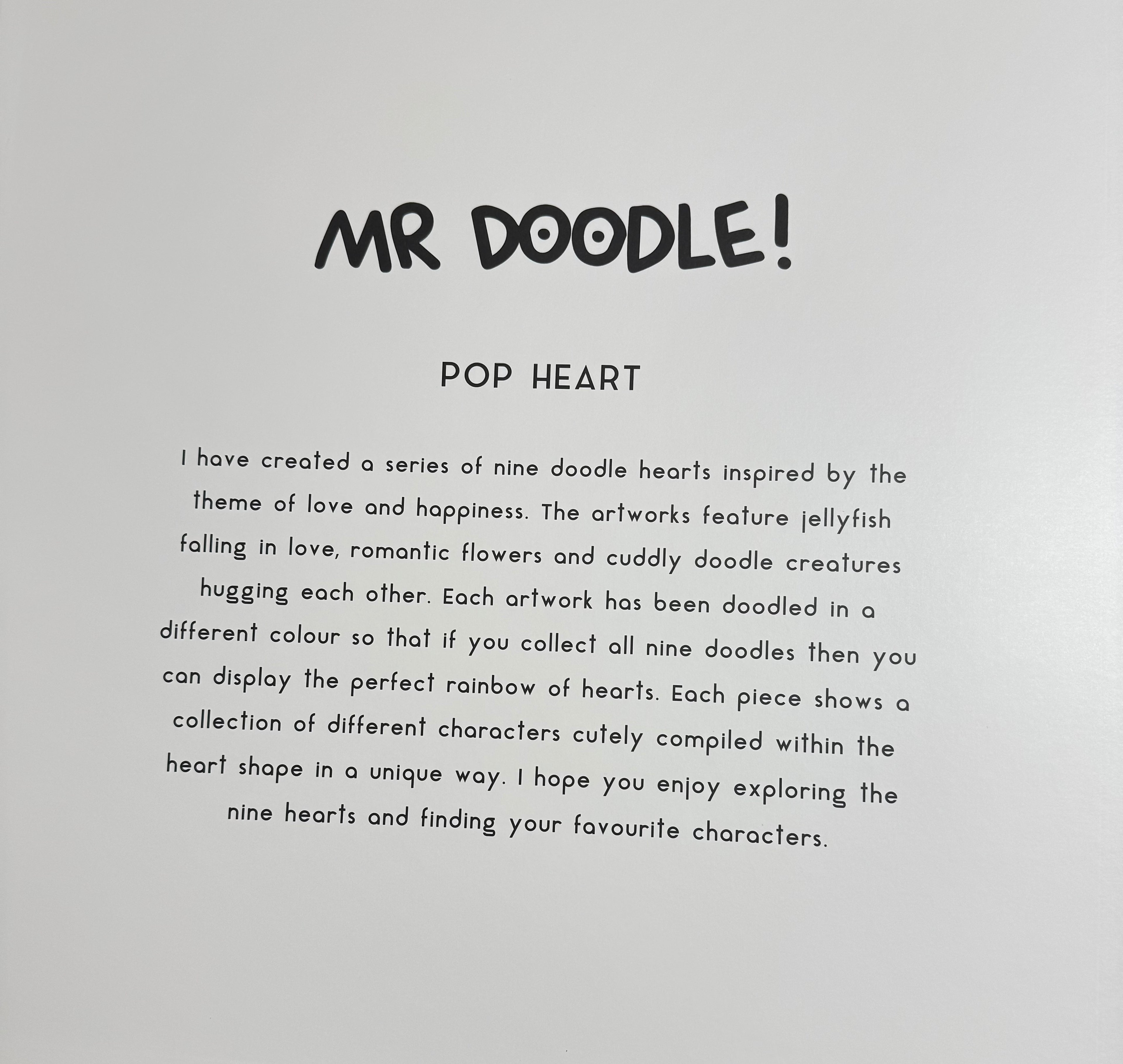 Mr Doodle, Pop Heart, Holding Hand (2021)