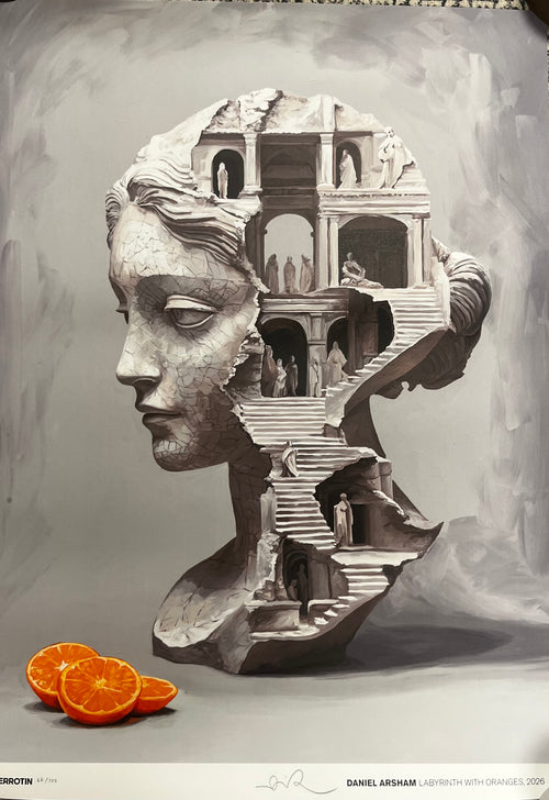 Daniel Arsham - Labyrinth with Oranges (2026)