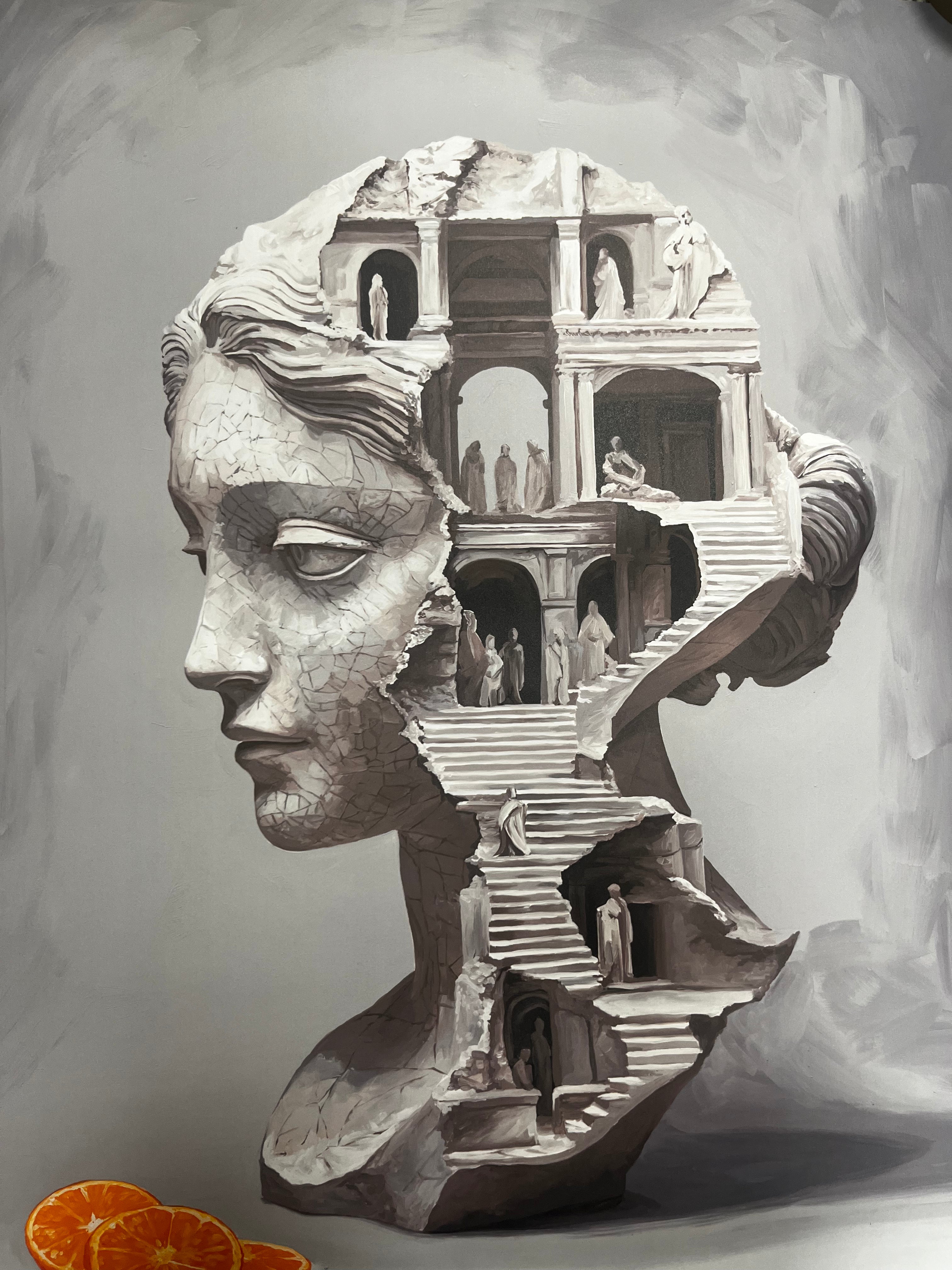 Daniel Arsham - Labyrinth with Oranges (2026)