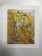 George Condo - Plate 7 Pink and Yellow Sweep (2011) I Limited Edition
