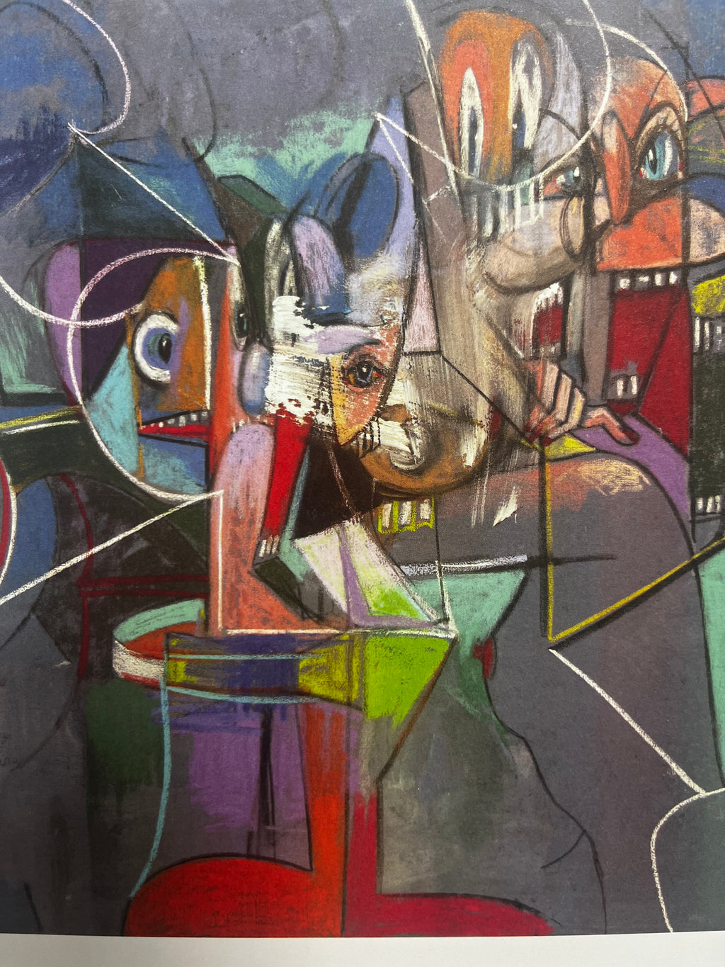 George Condo - Plate 9 Heads and Toes (2011) I Limited Edition