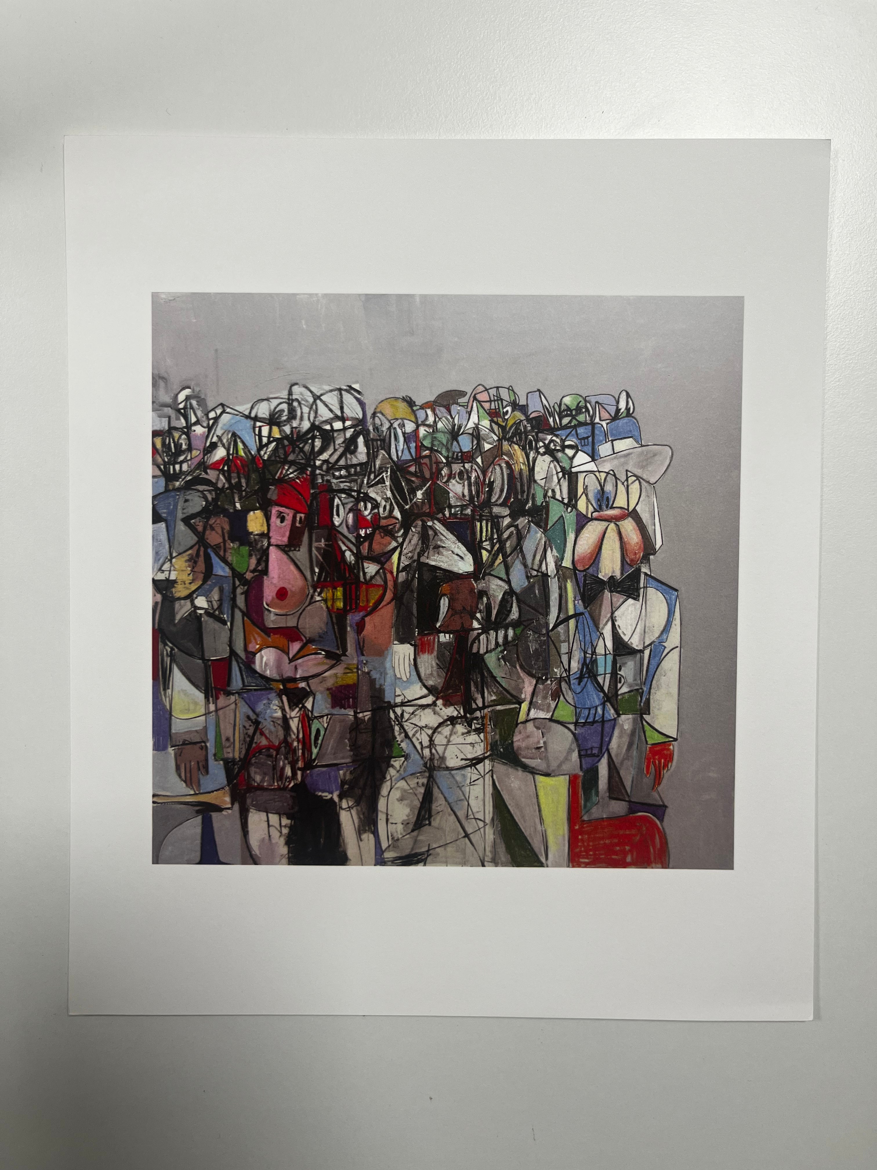 George Condo - Plate 10 Compression I (2011) I Édition Limitée