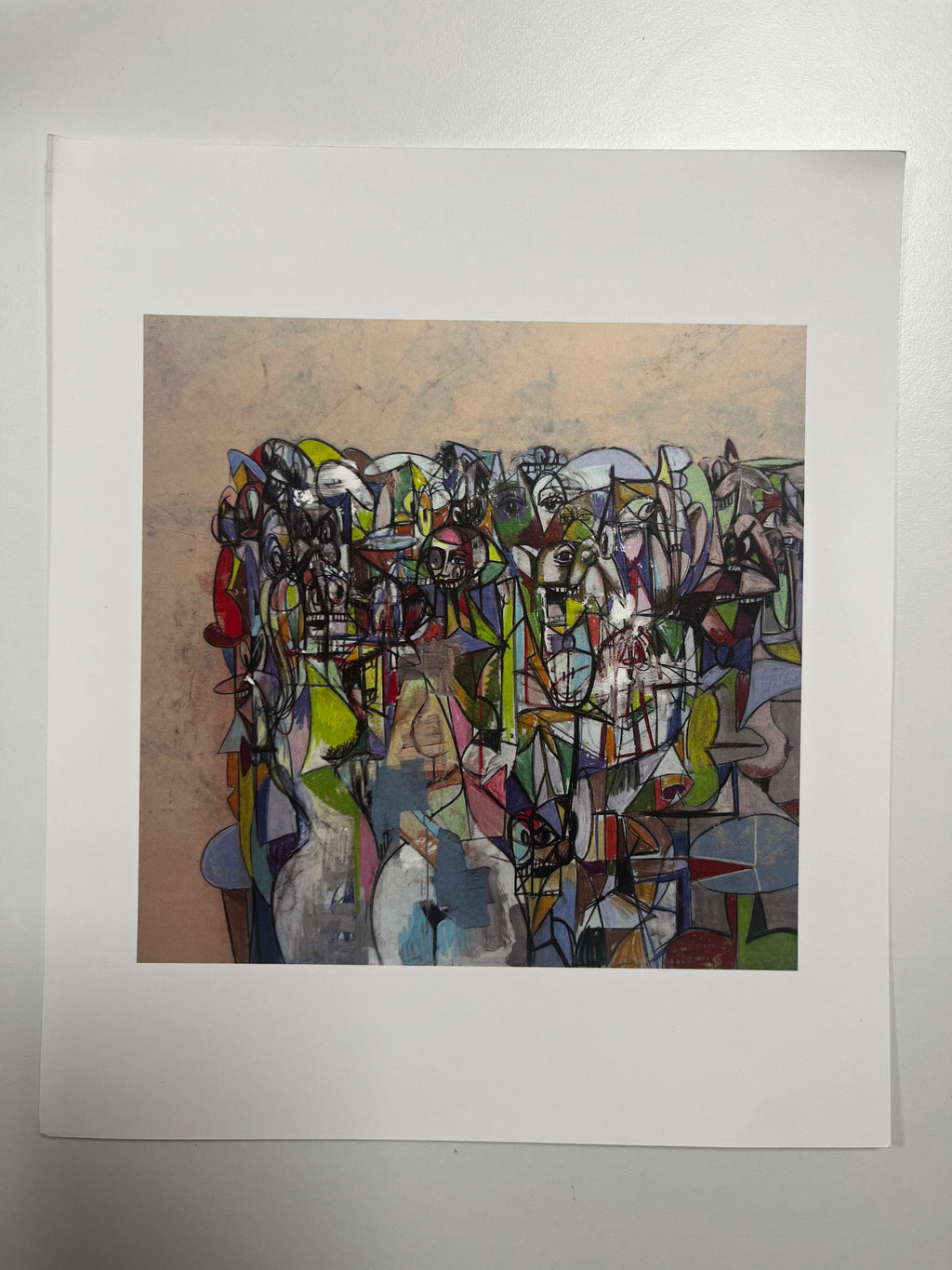 George Condo - Plate 12 Compression III (2011) I Limited Edition