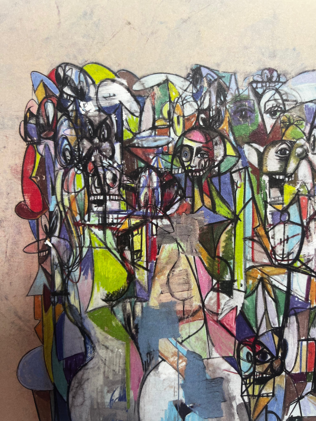 George Condo - Plate 12 Compression III (2011) I Limited Edition