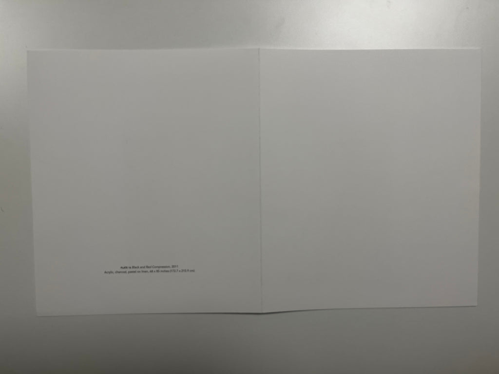 George Condo - Plate 16 Compression noire et rouge (2011) I Édition limitée