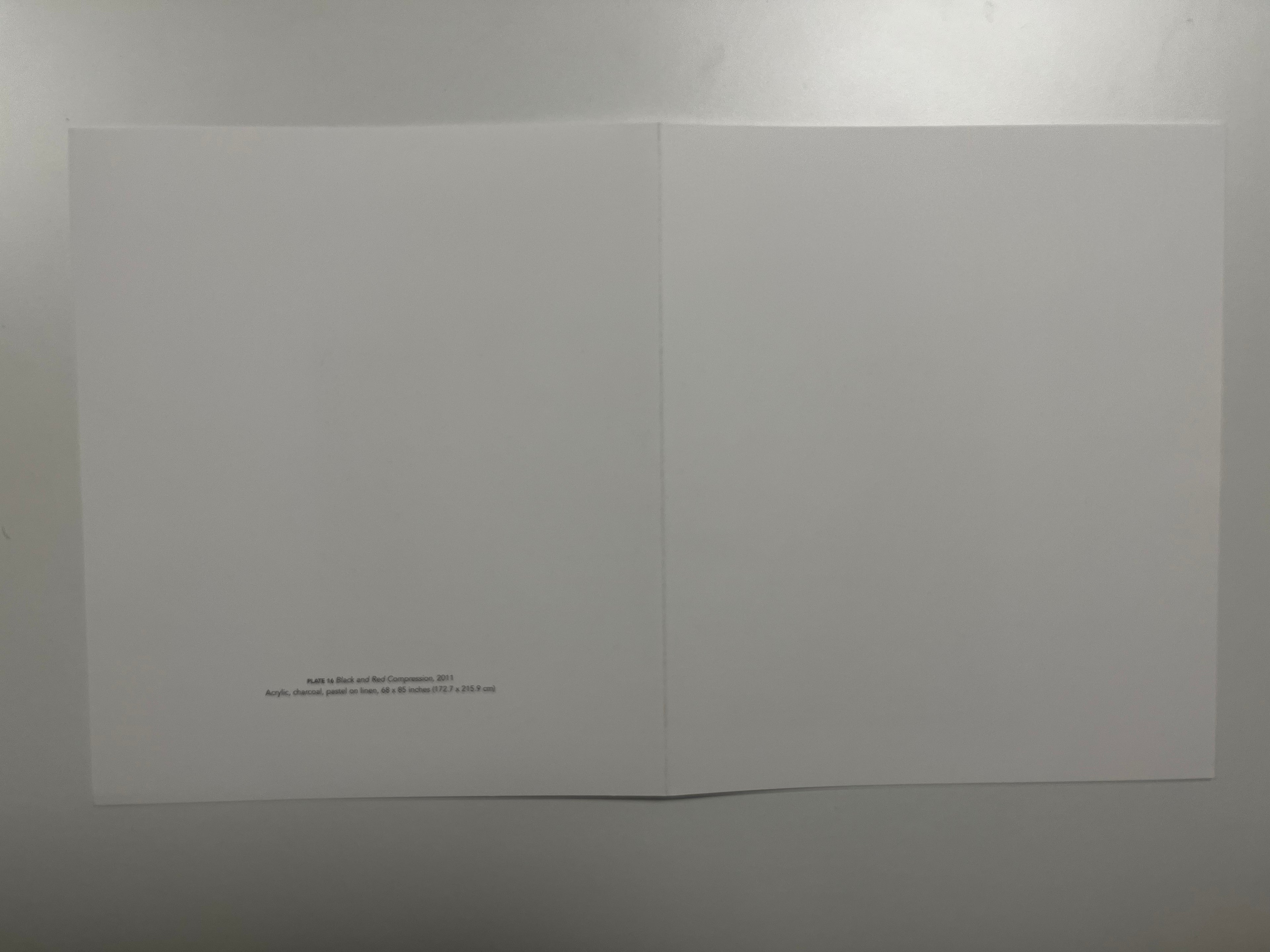 George Condo - Plate 16 Compression noire et rouge (2011) I Édition limitée