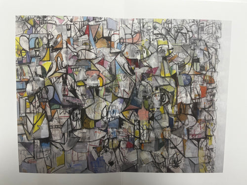 George Condo - Plate 15 Black and Red Compression (2011) I Limited Edition