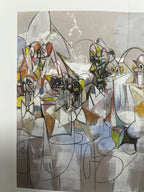 George Condo - Plate 16 Compression noire et rouge (2011) I Édition limitée