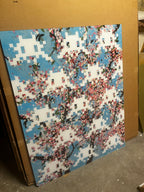 Invader & Damien Hirst – Invaded Blossom