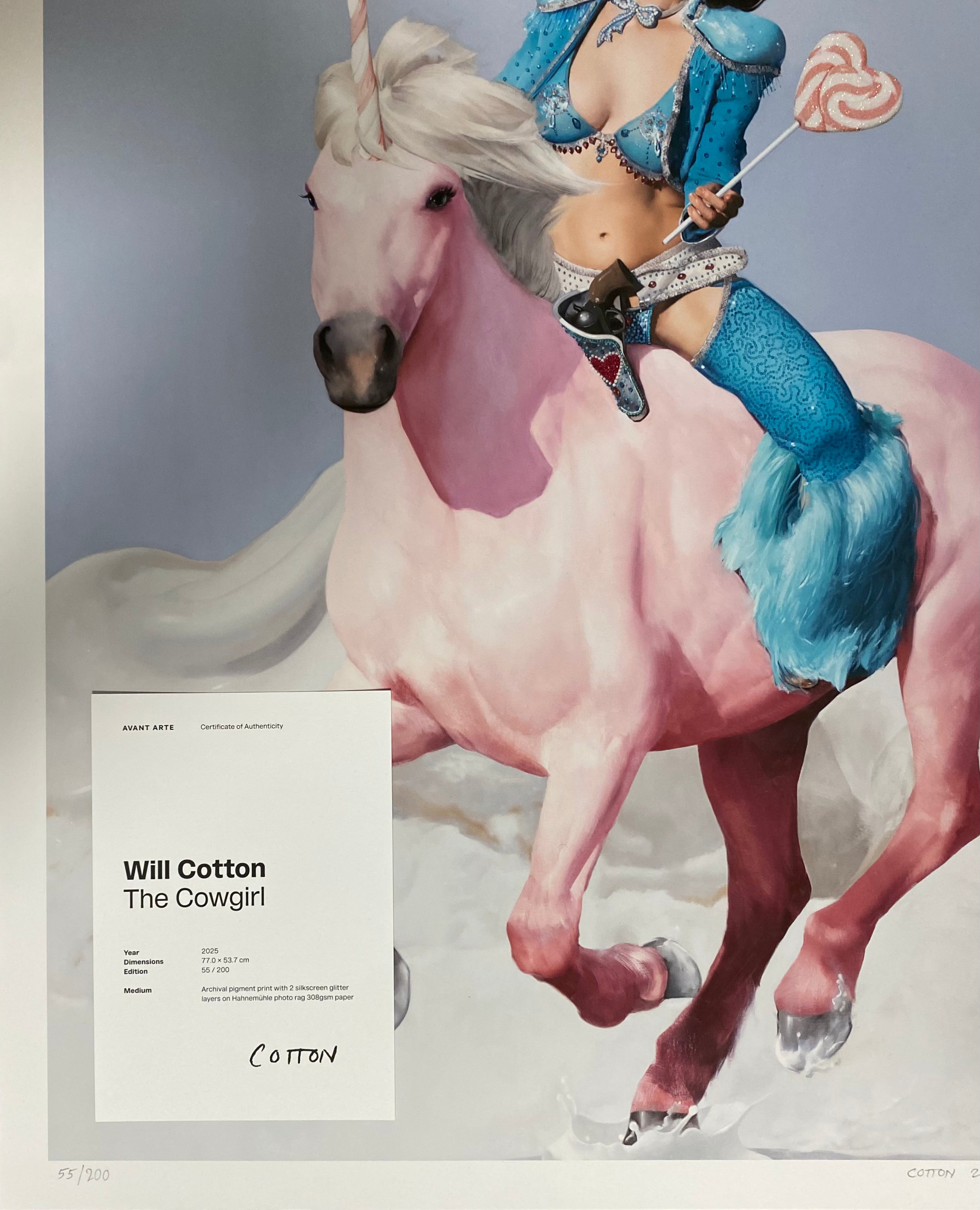 Will Cotton - The Cowgirl (2025)