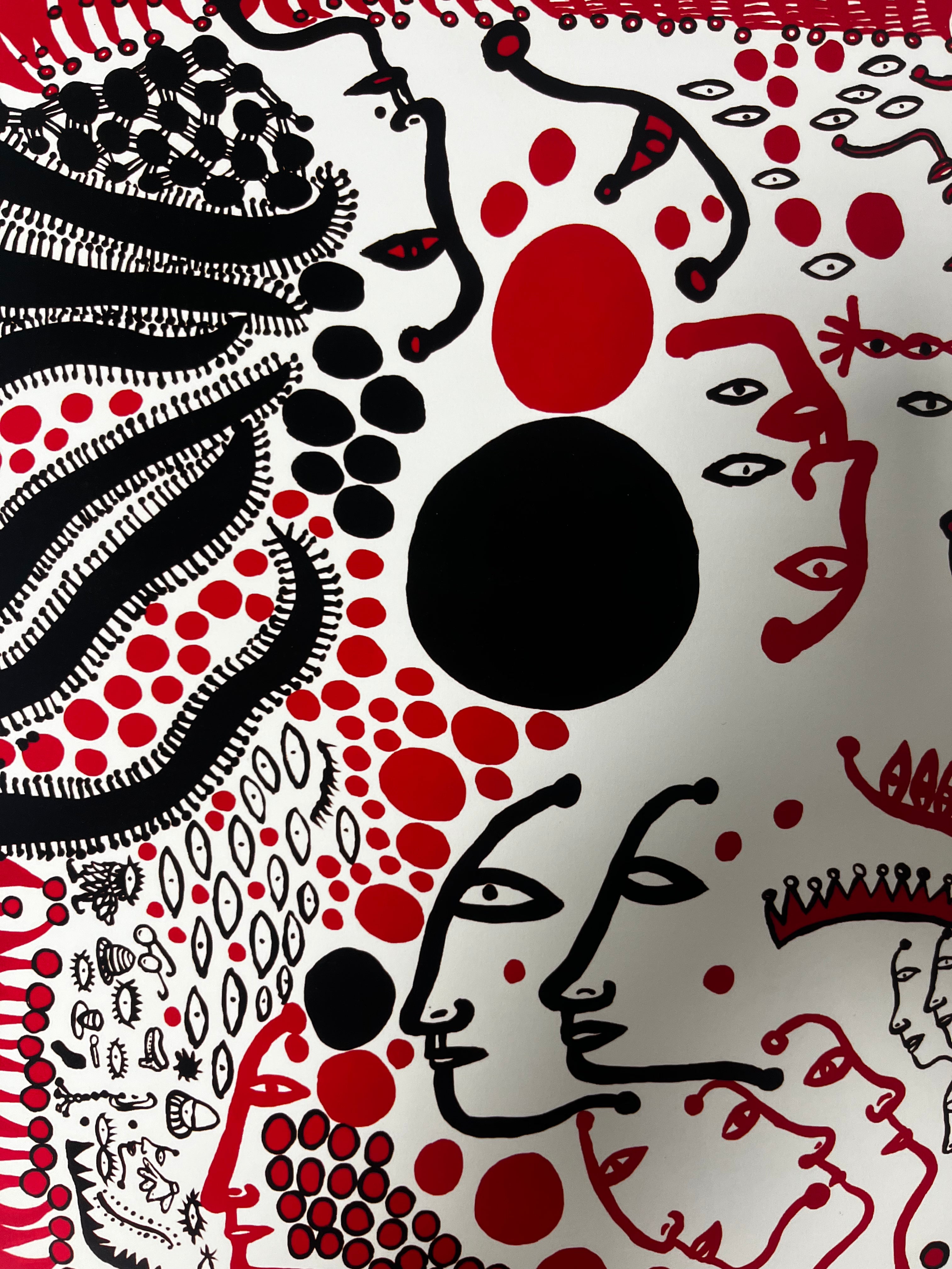 Yayoi Kusama - I Want To Sing My Heart Out In Praise Of Life Print (2009) – Open Edition – image 5