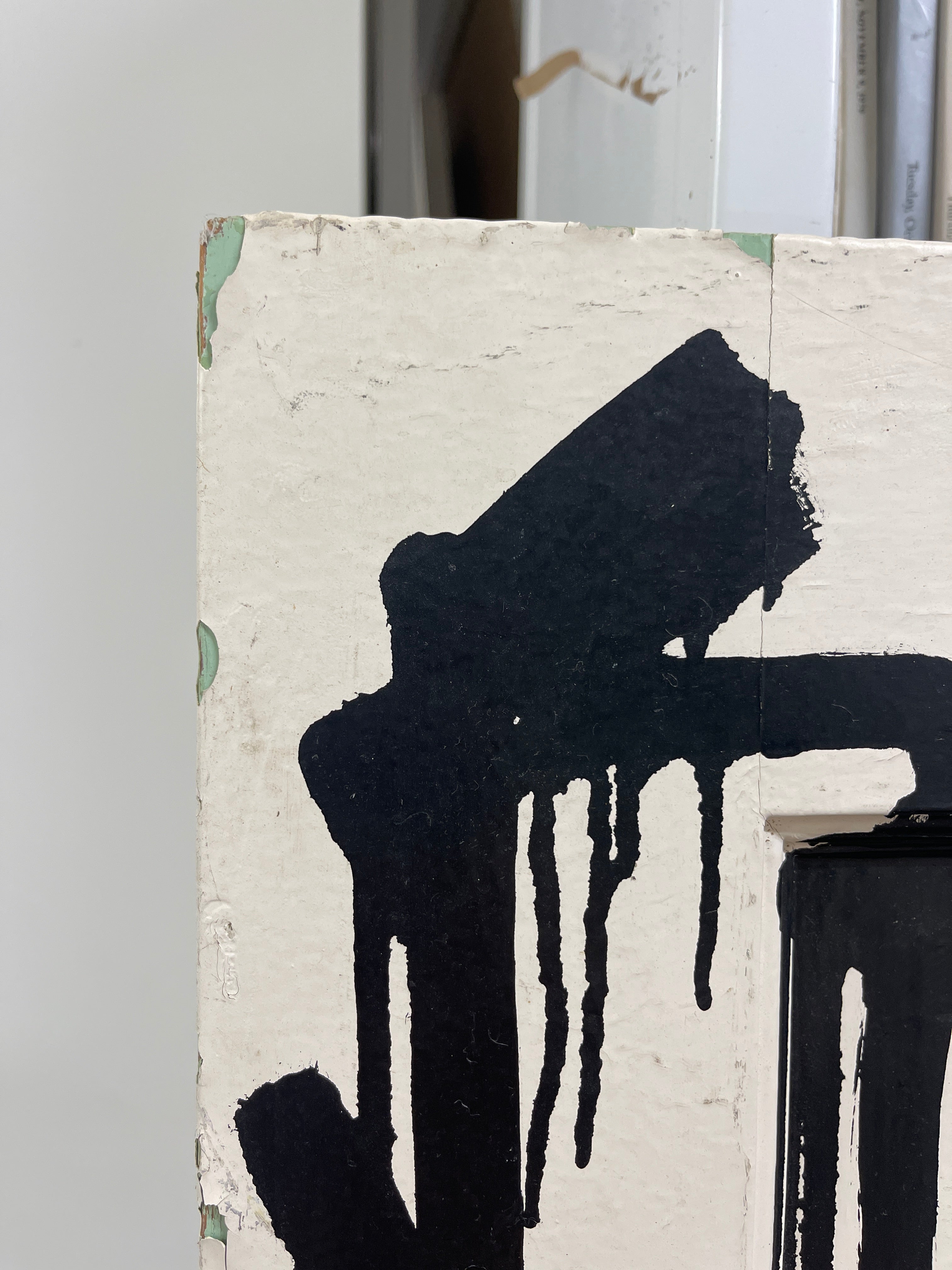 RETNA – Untitled (2012) - Acrylic on found door