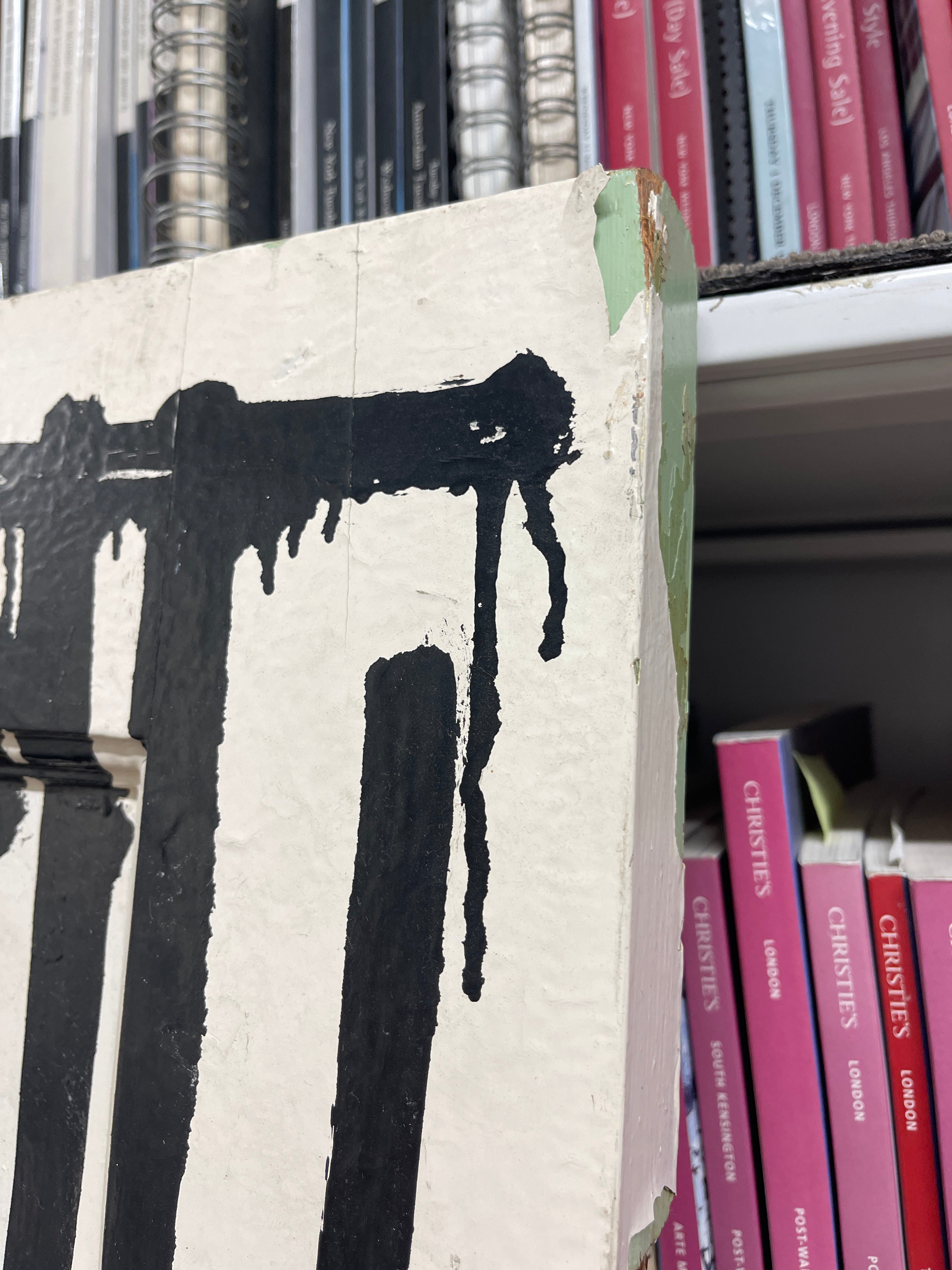 RETNA – Untitled (2012) - Acrylic on found door