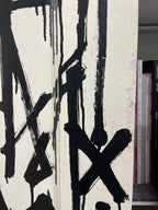 RETNA – Untitled (2012) - Acrylic on found door