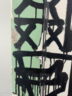 RETNA – Untitled (2012) - Acrylic on found door