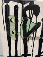 RETNA – Untitled (2012) - Acrylic on found door