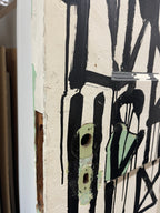 RETNA – Untitled (2012) - Acrylic on found door