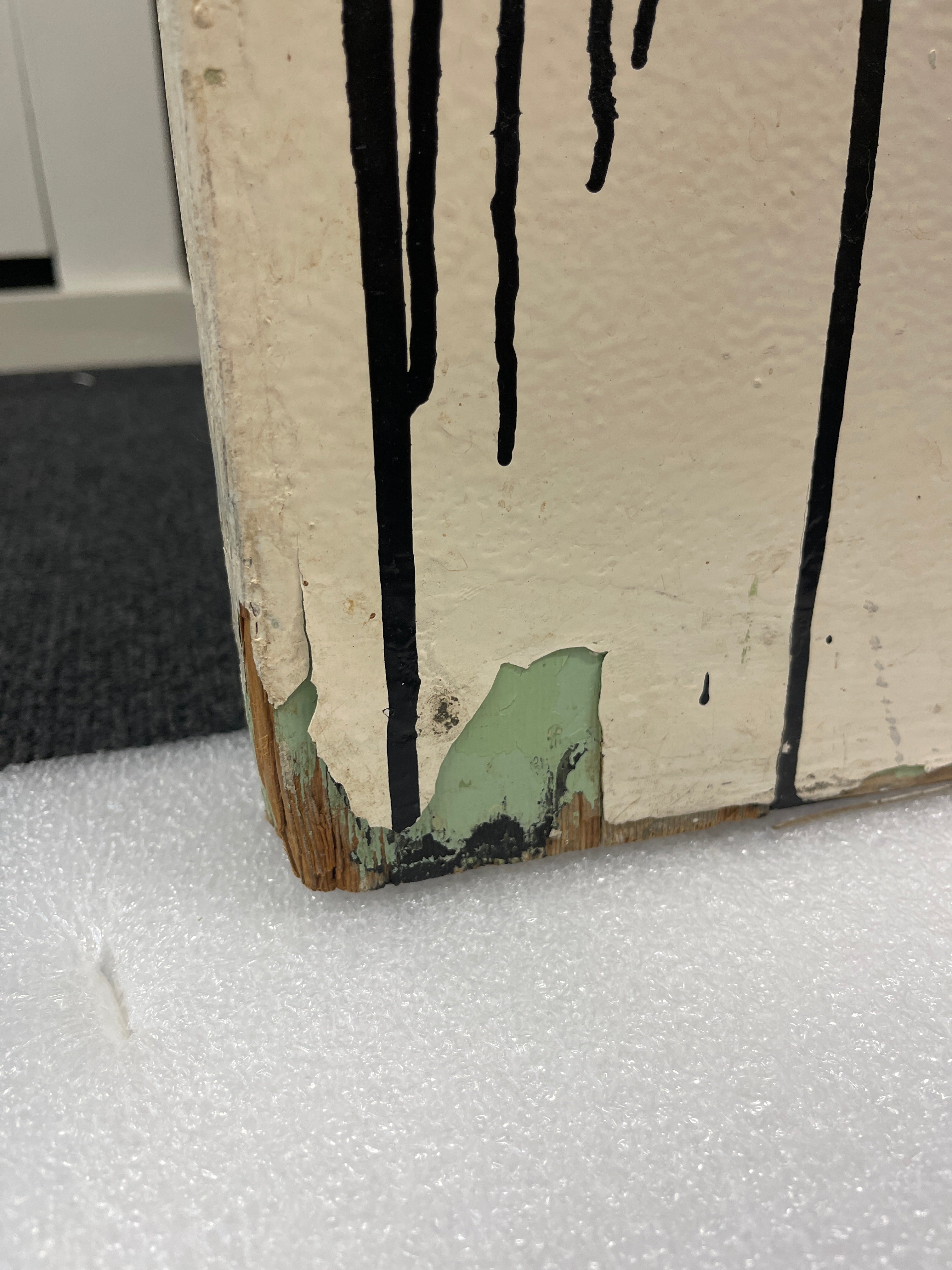 RETNA – Untitled (2012) - Acrylic on found door