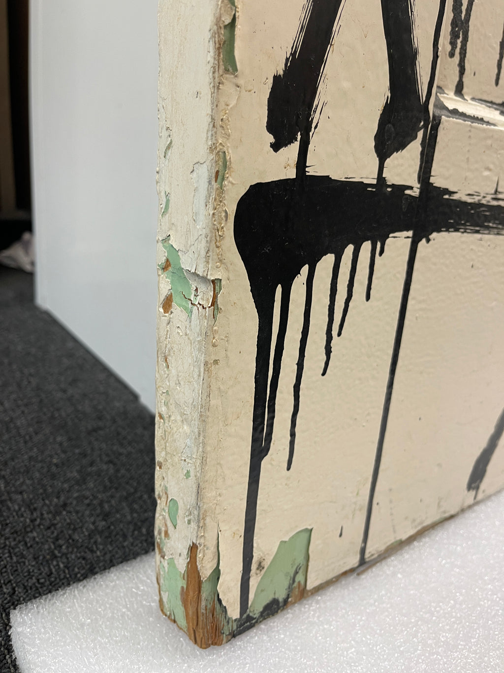 RETNA – Untitled (2012) - Acrylic on found door