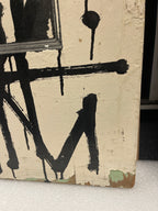 RETNA – Untitled (2012) - Acrylic on found door