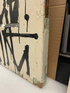 RETNA – Untitled (2012) - Acrylic on found door