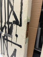 RETNA – Untitled (2012) - Acrylic on found door