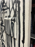 RETNA – Untitled (2012) - Acrylic on found door