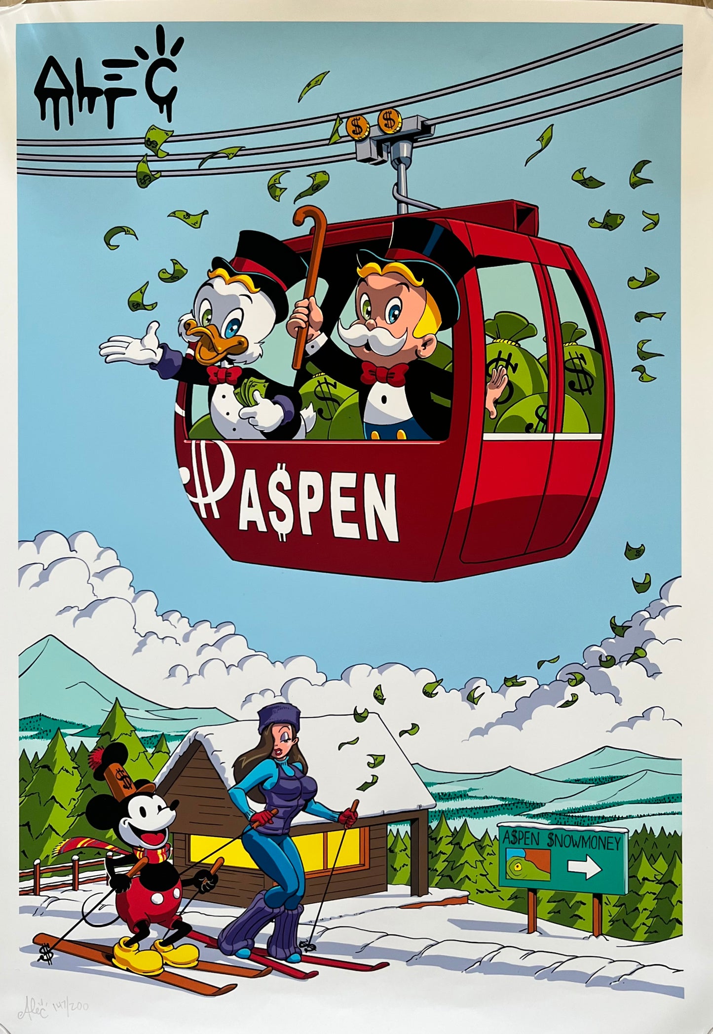 ALEC MONOPOLY - Giornata di neve ad Aspen